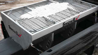 ON SALE New SnowEx 11910 Model, V-Box Stainless Steel Frame, Stainless Steel Hopper Spreader, 