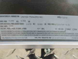 2017 United 8.5x25  Enclosed Car Hauler UC-8.525TA50-S