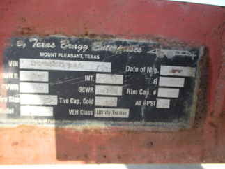 1993 Texas Bragg 83x18  Utility Utility