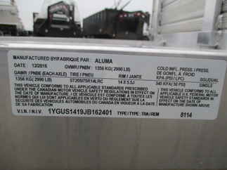 2018 Aluma 81x14  Aluminum Single Axle Utility 8114