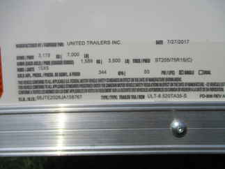 2018 United 8.5x20  Enclosed Car Hauler ULT-8.520TA35-S