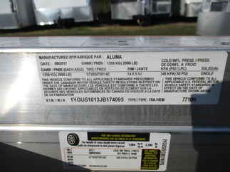 2018 Aluma 77x10  Aluminum Single Axle Utility 7710H