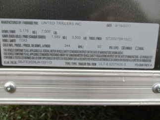 2018 United 8.5x20  Enclosed Car Hauler ULT-8.520TA35-S