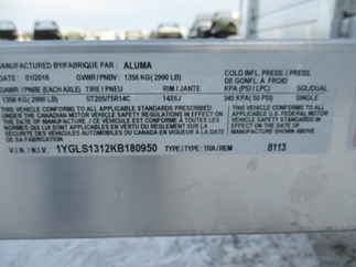 2019 Aluma 81x12.75  Aluminum Single Axle Utility 8113SR