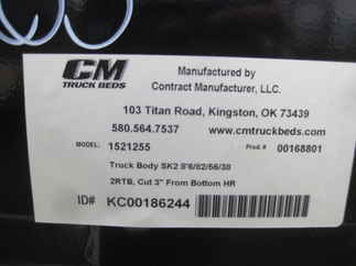 NEW CM 8.5 x 82 SK Flatbed Truck Bed