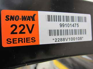 Clearance! NOS Sno-Way 22V Series 2 Model, V-plow Flare Top, Steel cutting edge, Down pressure, ProControl 2 Plus Wireless controller, ESS Smart lighting system Steel V-Plow, 