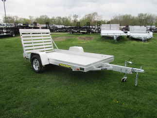 2021 Aluma 63x10  Aluminum Single Axle Utility 6310H-S-TG