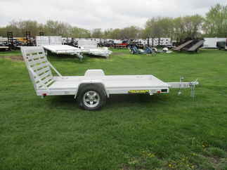 2021 Aluma 63x10  Aluminum Single Axle Utility 6310H-S-TG