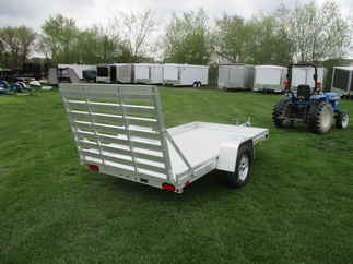 2021 Aluma 63x10  Aluminum Single Axle Utility 6310H-S-TG