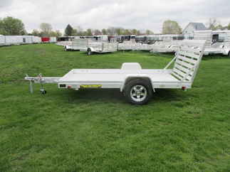 2021 Aluma 63x10  Aluminum Single Axle Utility 6310H-S-TG