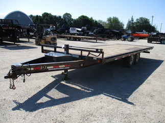 2013 PJ Trailer 102x22 T8 Equipment Deckover Tilt T8222