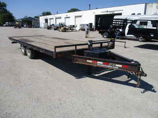 2013 PJ Trailer 102x22 T8 Equipment Deckover Tilt T8222