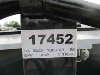 2022 Norstar 83x20  Equipment EWB8320072