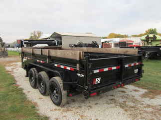 2023 PJ Trailer 83x16 DL Gooseneck Dump DLR1673BSSKE-JA06