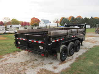 2023 PJ Trailer 83x16 DL Gooseneck Dump DLR1673BSSKE-JA06