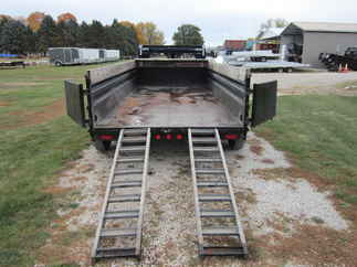 2023 PJ Trailer 83x16 DL Gooseneck Dump DLR1673BSSKE-JA06