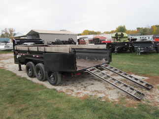 2023 PJ Trailer 83x16 DL Gooseneck Dump DLR1673BSSKE-JA06