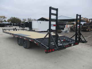 2023 PJ Trailer 102x24 F8 Equipment Deckover F8J2472BSBK