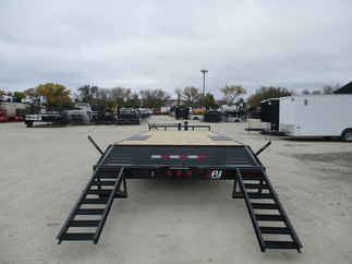 2023 PJ Trailer 102x24 F8 Equipment Deckover F8J2472BSBK