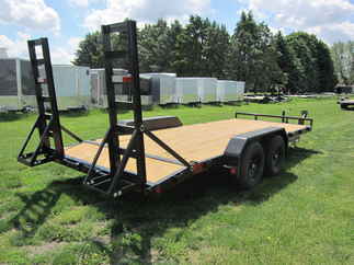 2025 PJ Trailer 83x18 CE Equipment CEJ1852ESBK