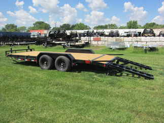 2025 PJ Trailer 83x18 CE Equipment CEJ1852ESBK