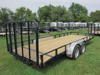 2025 PJ Trailer 83x20 UL Utility UL22032ESBK