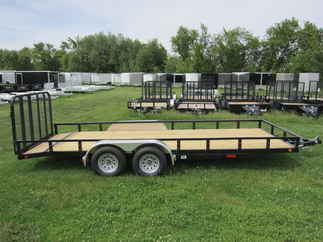 2025 PJ Trailer 83x20 UL Utility UL22032ESBK