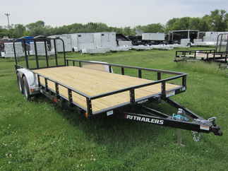 2025 PJ Trailer 83x20 UL Utility UL22032ESBK