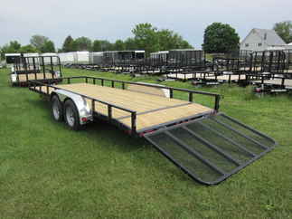 2025 PJ Trailer 83x20 UL Utility UL22032ESBK