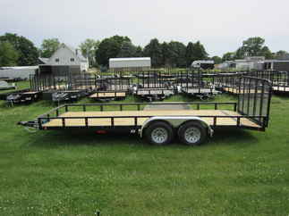 2025 PJ Trailer 83x20 UL Utility UL22032ESBK