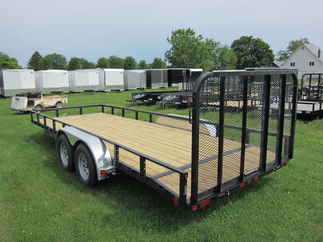 2025 PJ Trailer 83x20 UL Utility UL22032ESBK