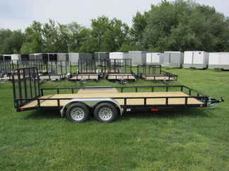 2025 PJ Trailer 83x20 UL Utility UL22032ESBK