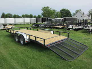 2025 PJ Trailer 83x20 UL Utility UL22032ESBK