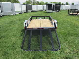 2025 PJ Trailer 60x8 U6 Single Axle Utility U620831DSGK