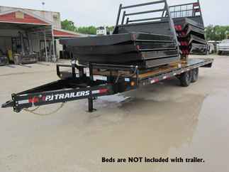 2024 PJ Trailer 102x22 F8 Equipment Deckover F8J2272BSSK