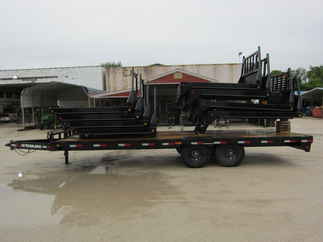 2024 PJ Trailer 102x22 F8 Equipment Deckover F8J2272BSSK