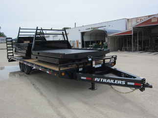 2024 PJ Trailer 102x24 F8 Equipment Deckover F8J2472BSBK