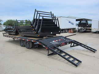 2024 PJ Trailer 102x24 F8 Equipment Deckover F8J2472BSBK