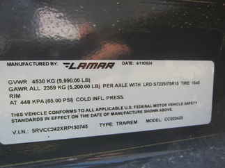 2024 Lamar 102x24  Equipment CC022425