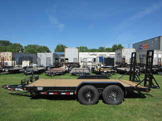 2025 PJ Trailer 83x16 CC Equipment CCJ1672BSBK