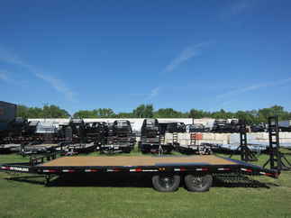 2025 PJ Trailer 102x22 F8 Equipment Deckover F8J2272BSBK