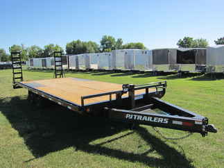 2025 PJ Trailer 102x22 F8 Equipment Deckover F8J2272BSBK