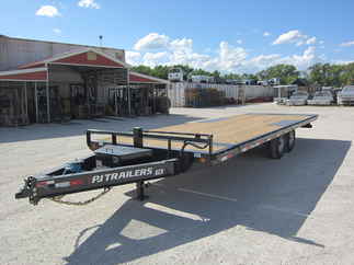 2025 PJ Trailer 102x24 T8 Equipment Deckover Tilt T8J2472BSTK