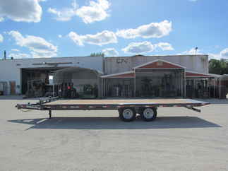 2025 PJ Trailer 102x24 T8 Equipment Deckover Tilt T8J2472BSTK