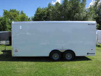 2024 Haul-About 8.5x18  Enclosed Car Hauler LPD8518TA3