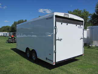 2024 Haul-About 8.5x18  Enclosed Car Hauler LPD8518TA3