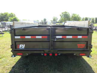 2025 PJ Trailer 83x14 DV Dump DVJ1492BSSK