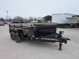 2025 PJ Trailer 83x14 DV Dump DVJ1492BSSK