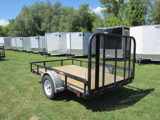 2005 PJ Trailer 77x10  Single Axle Utility 