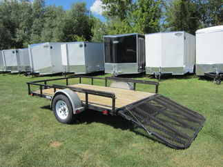 2005 PJ Trailer 77x10  Single Axle Utility 